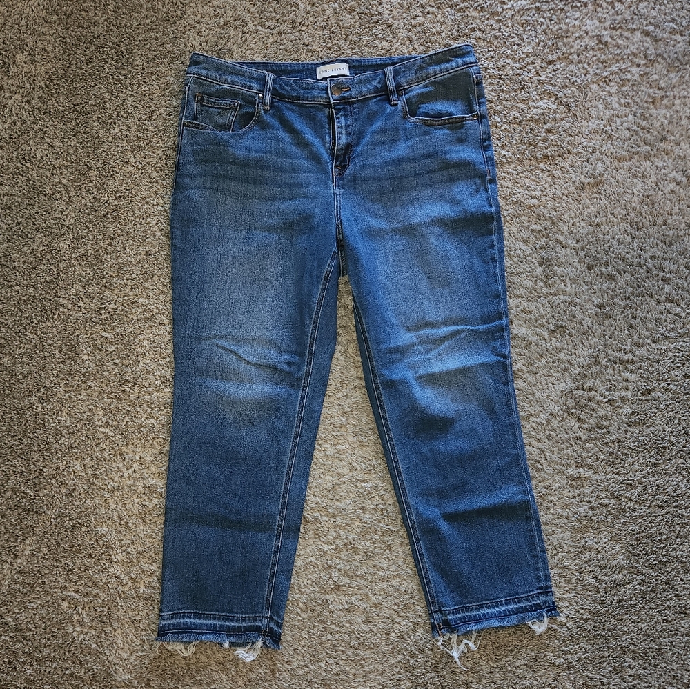 Lane Bryant High Rise Straight Jean, Sz. 18W
